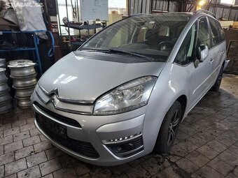 Levý přední blatník citroen c4 picasso stříbrný - 2