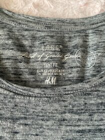 H&M elastické dívčí šaty vel.XS 160 cm - 2