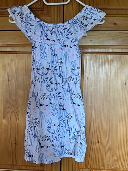 Letní dívčí šaty - velikost 134 - 2