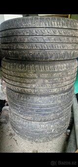 Original alu kola+pneu ford - 2