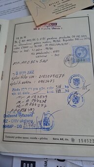 Technický průkaz Vaz 2103 dočasné vyřazení - 2