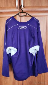 NHL Los Angeles Kings Reebok fialový retro dres (M) - 2