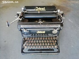 Starožitný psací stroj Ideal Naumann - 2