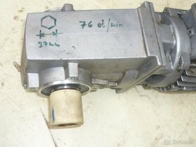 elektropřevodovka 0,37kw/380V /76 ot./min - 2