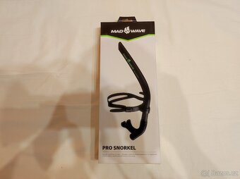 NOVÝ plavecký tréninkový šnorchel Mad Wave Pro Snorkel - 2