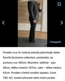 Oblek Ševčík - 2