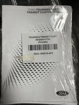 Nový nabíjecí kabel Ford - Tourneo/ Transit / Custom - 2