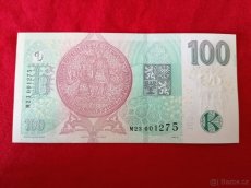 100 Kč s přítiskem ČNB, Vzácné série nizká čísla - 2