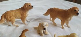 25. Pejsci od značky Schleich,  zlatí retrievři - 2