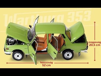 Wartburg 353 Deagostiny 1:8 , ne Škoda Abrex, ne Tatra Kaden - 2