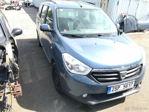 Dacia Lodgy 1,2TCe 85kW 2013, DILY z VOZU, 7 MIST - 2