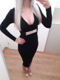 Nove cerne midi saty Asos vel. XS - 2