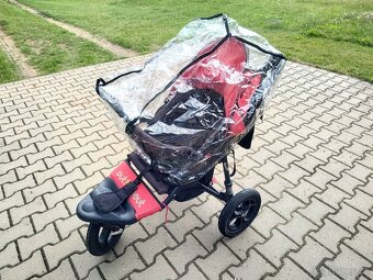 Kočárek OUTnABOUT Nipper single red červený včetně pláštěnky - 2