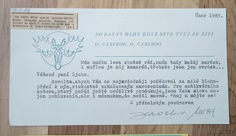 Tramping T.O. Červánek. Autogramy, originály. - 2