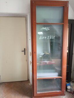 Balkonové dveře 2 kusy 860x2330 mm - 2