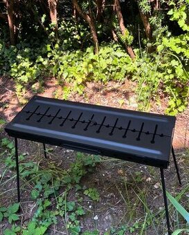 Gril na špízy(mangal)– skládací konstrukce, 3 velikosti - 2