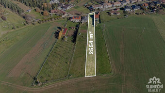 Prodej stavebního pozemku, 2.554 m², Sušice - 2