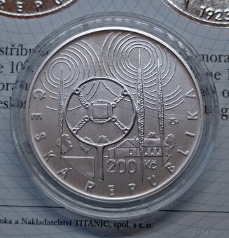 Stříbrná 200 Kč 2023 - Vysílání Československého rozhlasu B - 2