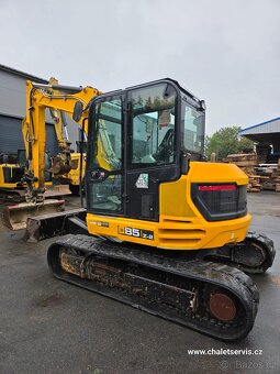 Pásový bagr JCB 85Z-2, rok výroby 2021, 2842 motohodin - 2
