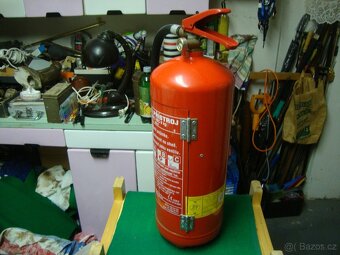 Hasící přístroj hasičák mini bar červený pěkný PC: 2600Kč - 2