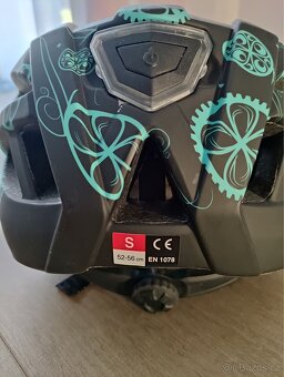 Cyklistická helma R2 52-56 cm se světlem - 2