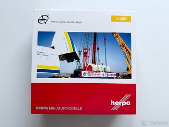 KOVOVÝ MODEL - ANTONOV 225 MRIJA 1:400 - 2