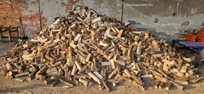 Štípané palivové dřevo,Krbové dříví,Suché, Balené, Pytlované - 2