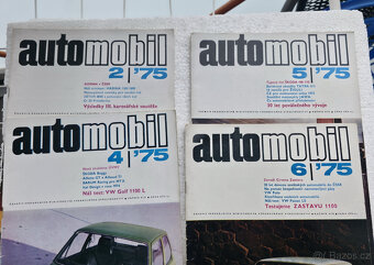 Časopis Automobil 1975 - 2