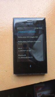 Nokia Asha 503 Single SIM černá - 2