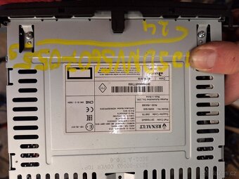 originální rádio Dacia Logan s Bluetooth + PIN - 2