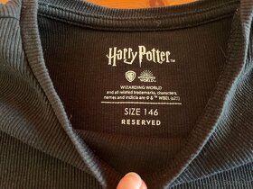 Dívčí černé tričko Harry Potter Reserved, vel. 146 - 2