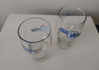 ZAP Západočeské autodružstvo Plzeň, skleničky z r. 1990 - 2