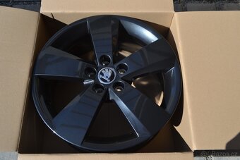 4ks NOVÉ orig.alu disky R16 Škoda Kamiq/Scala, S.Arona 5x100 - 2