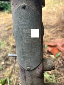 Čz 250/455 rám včetně štítku - 2