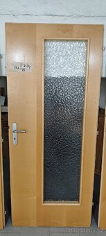 Vnitřní dveře s kováním, kvalitní, použité. - 2