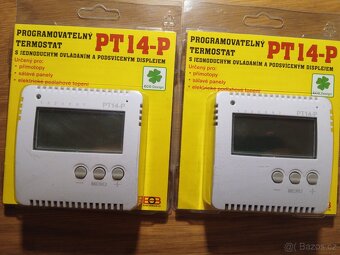 Termostat PT14-P programovatelný 2Ks. - 2