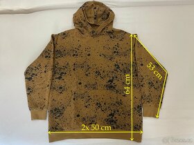 Bavlněná mikina "H&M" s kapucí, vel. 170 EUR - 14+ - 2