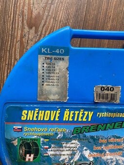 Sněhové řetězy - 2