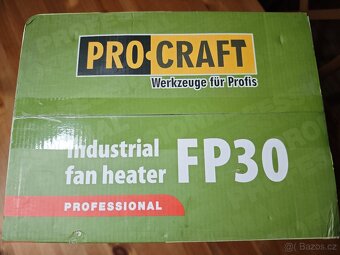 NOVÝ topný ventilátor Pro Craft FP30 3kW - 2