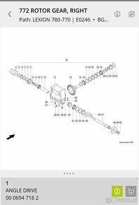 Claas rotorove prevodovky - 2