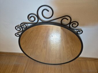 Zrcadlo kov černé IKEA - 2