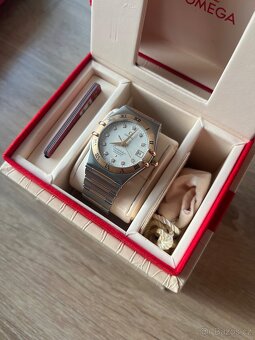 Hodinky Omega constellation zlate/ocel - 2
