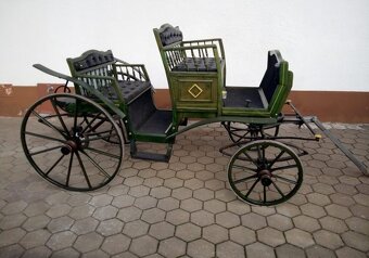 Bryčka, kočár, vůz za pony - 2
