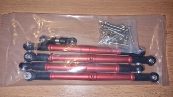 2ks Kovová přední a zadní spojovací tyče pro Arrma 1/8 - 2