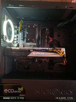 Herni PC- Ryzen 7, 16GB RAM, 1TB NVME, 5700XT, WIN11 - 2