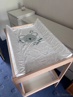 Přebalovací pult IKEA + přebalovací podložka - 2