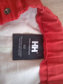 Kalhoty Helly Hansen, vel. 50, červené, zateplené - 2