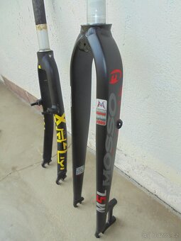 Pevne MTB Vidlice 29" + 26" na V Brzdy. - 2
