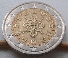 2 Euro 2002 Portugal ,pšeničnoražba - sumu ponuknite - 2