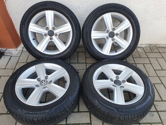 Alu kola vw 5x112 r16 6,5j et46 pneu 205/55/16 - 2